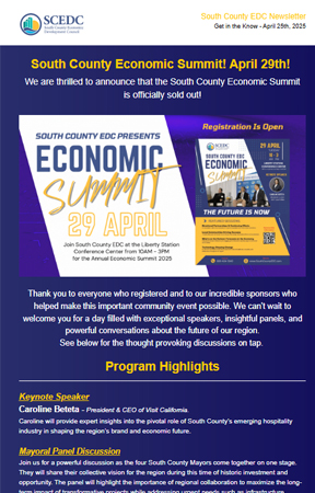South County EDC April 25th, 2025 News SCEDC