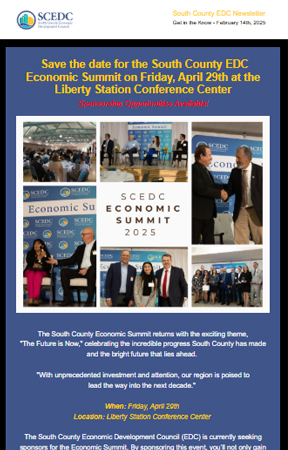 February 14th Newsletter SCEDC