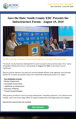 June 27th South County EDC News SCEDC NOV NEWS