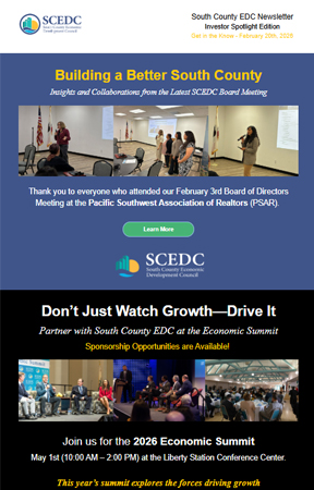 South County EDC Newsletter SCEDC