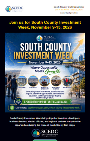 South County EDC Newsletter SCEDC